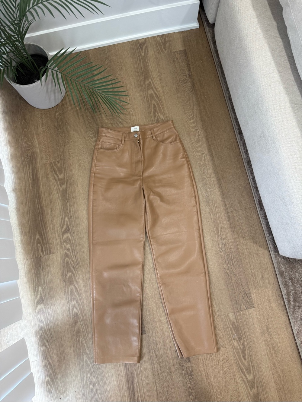 ARITZIA WILFRED leather pants 6 - Picture 11 of 14
